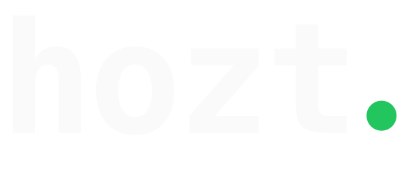 hozt logo white