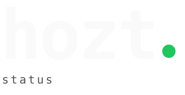 hozt logo with tagline